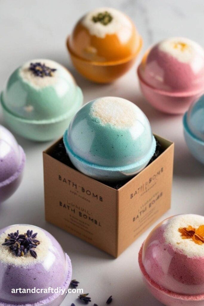 DIY Bath Bombs Gift