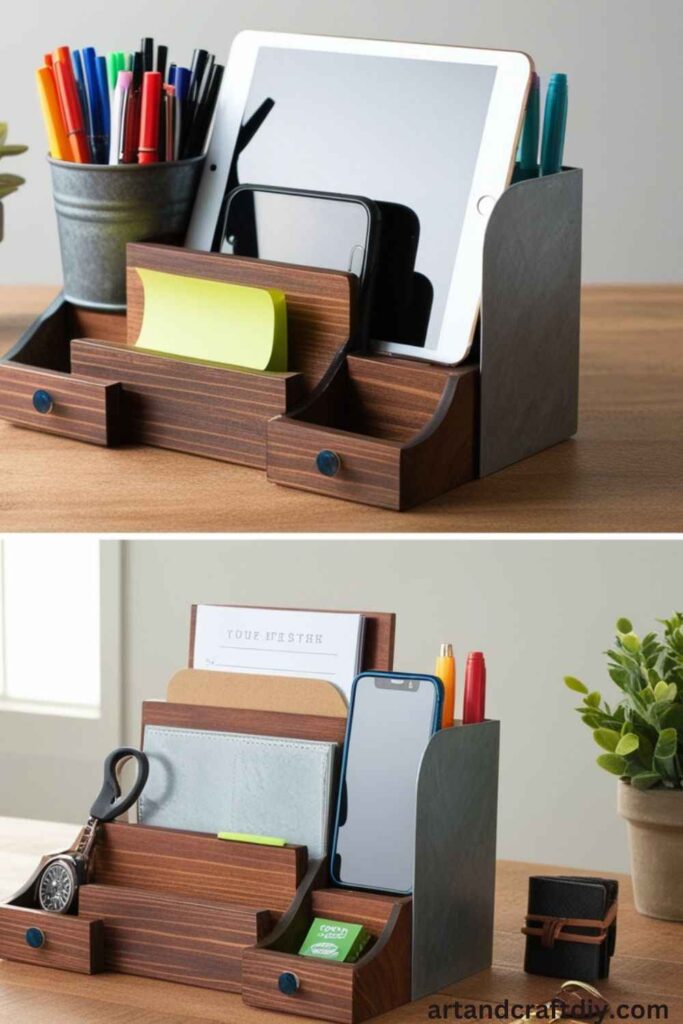 DIY Desk Organizer