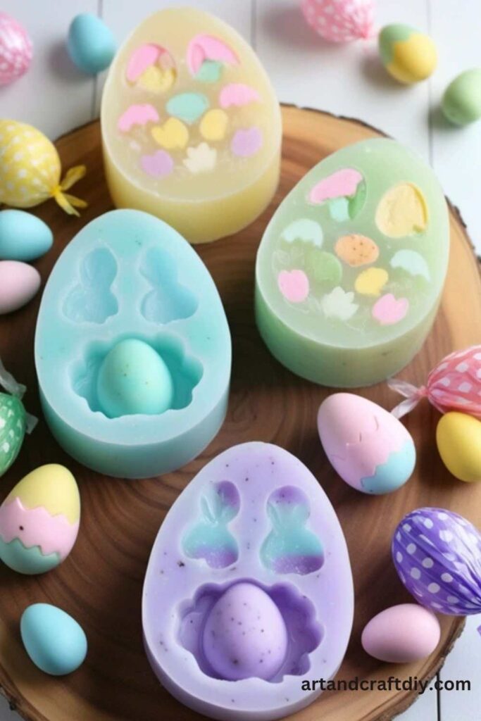 DIY Easter Egg Soaps