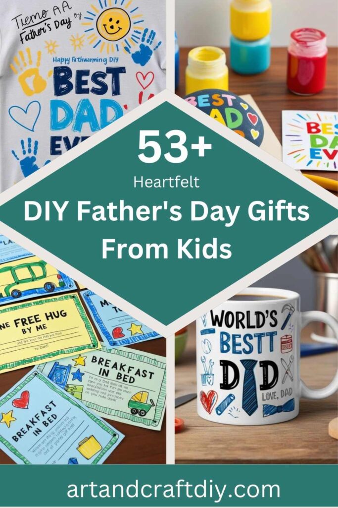 DIY Father's Day Gifts From Kids