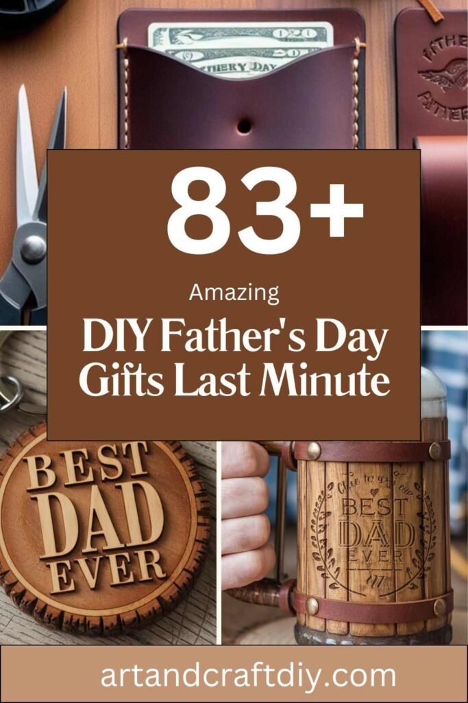 DIY Father's Day Gifts Last Minute