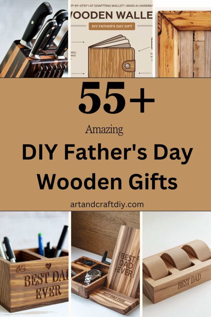 DIY Father's Day Wooden Gifts