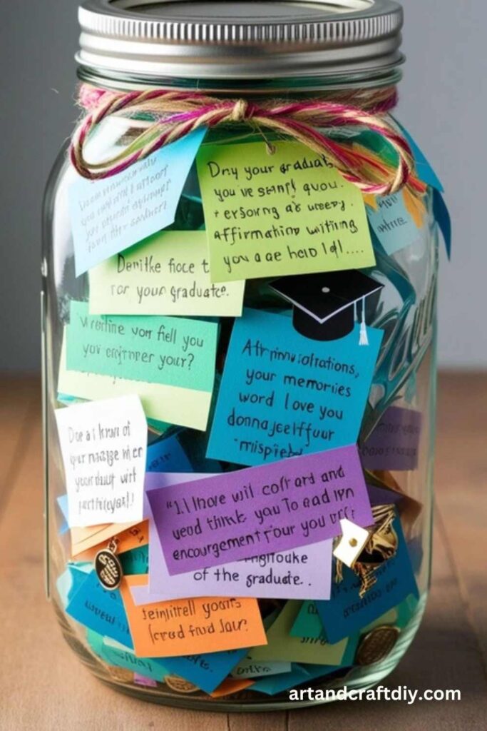 DIY Graduation Jar of Inspiration