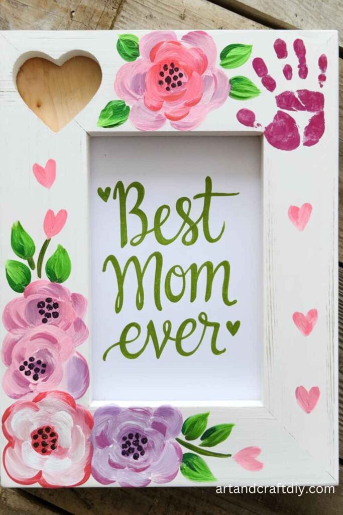 DIY Mom Personalized Photo Frame