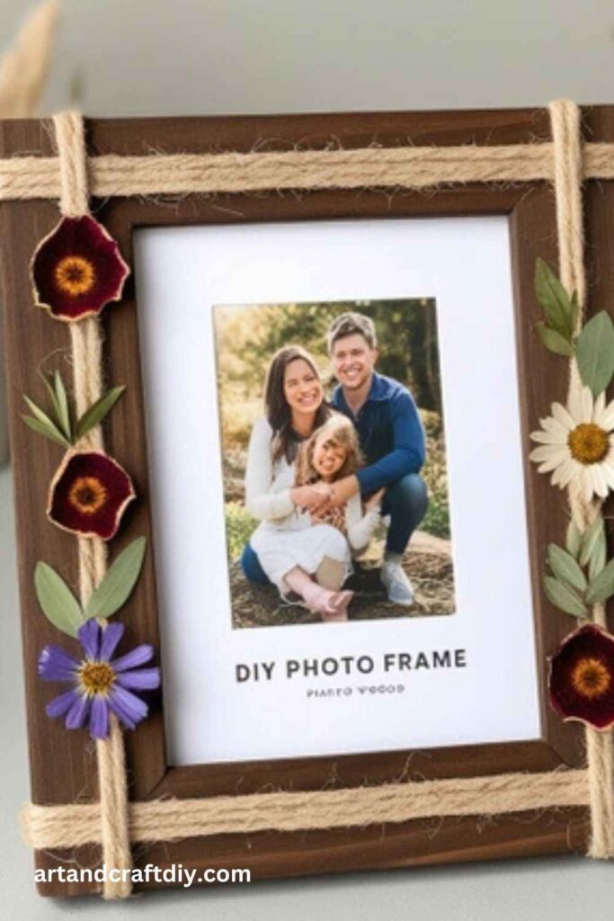 DIY Photo Frame Gift