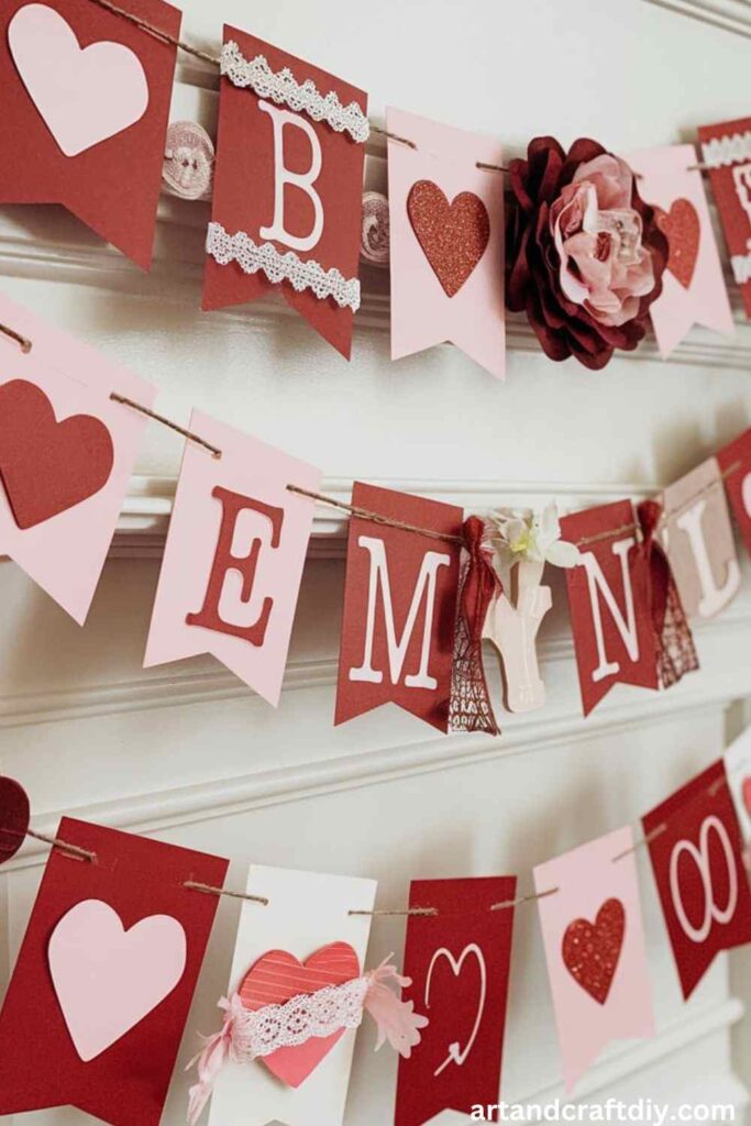 DIY Valentine's Day Banners