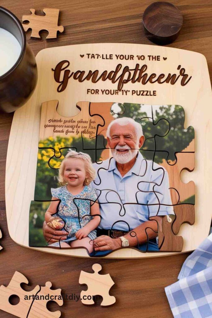 DIY Wooden Puzzle Gift