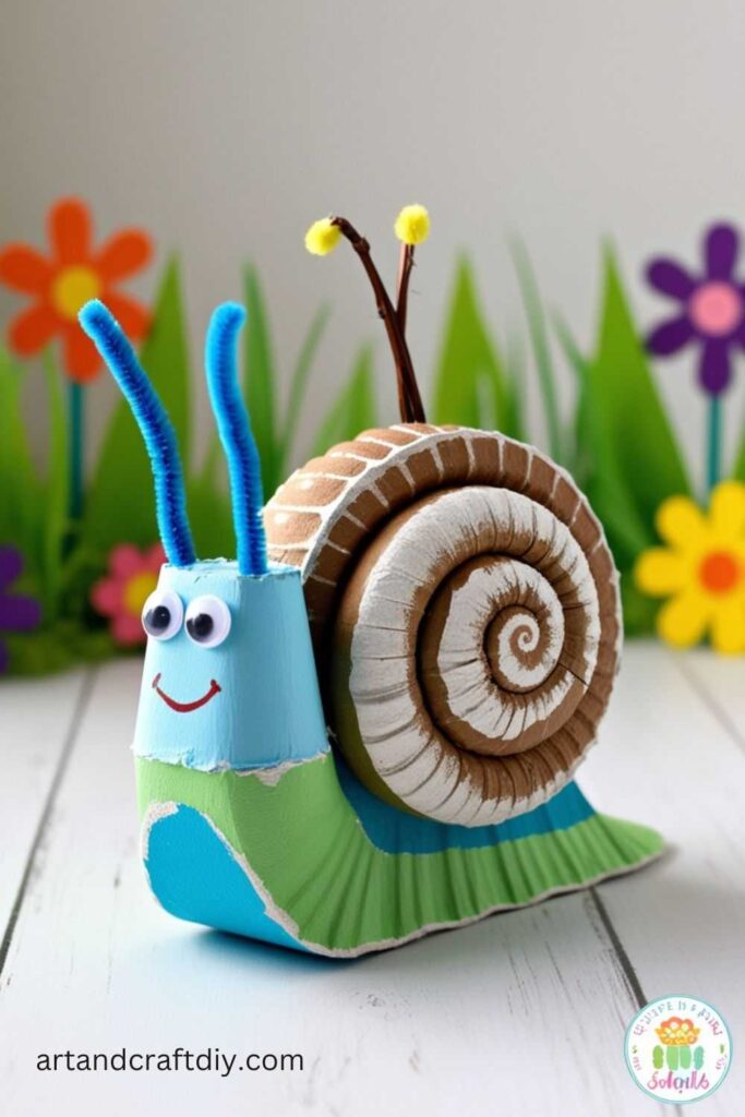 Egg Carton Snail