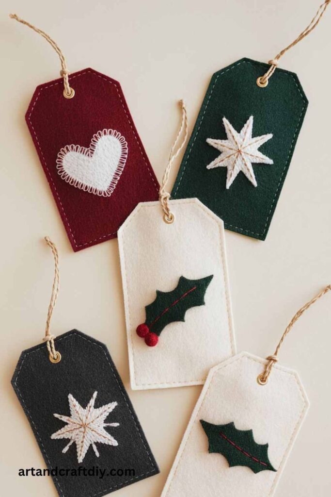 Felt Gift Tags