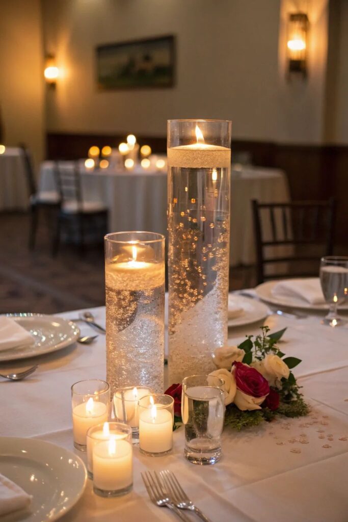 Floating Candle Centerpiece