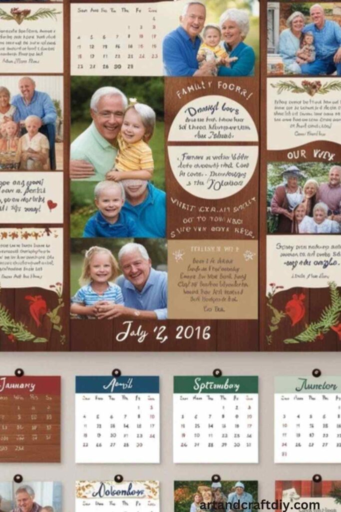 Grandpa Personalized Calendar