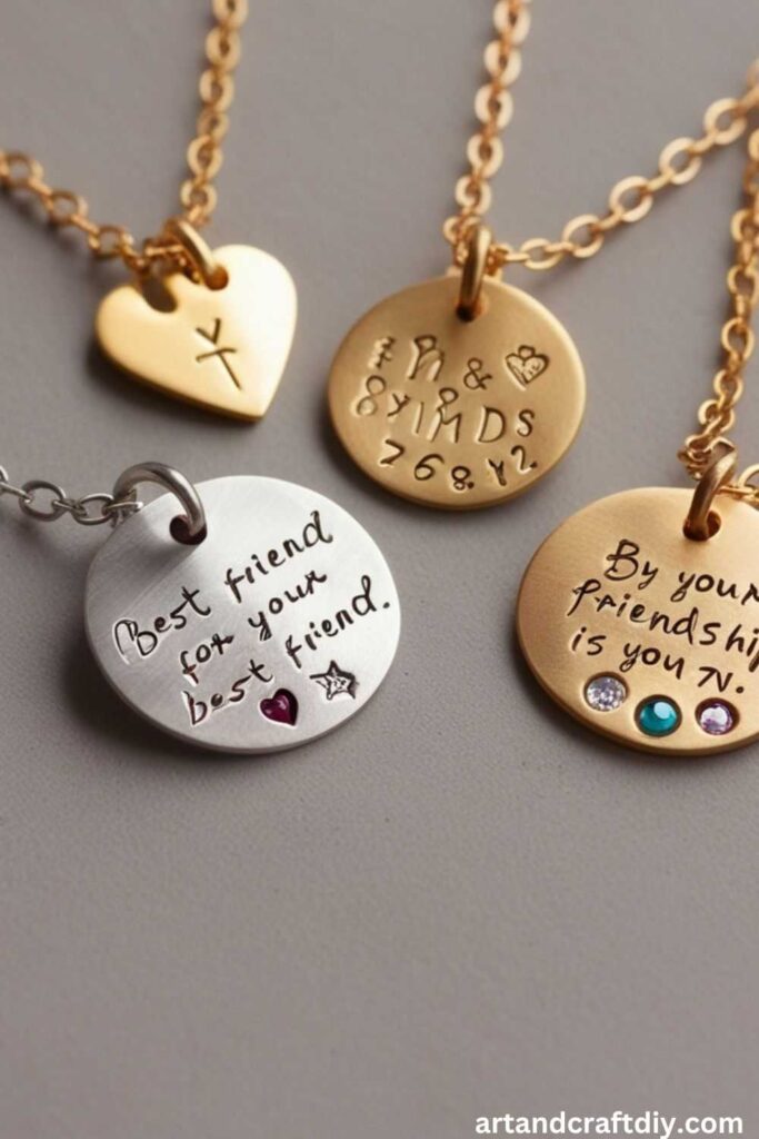 Hand-Stamped Jewelry for friends