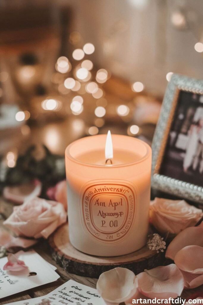 Handmade Candle Gift