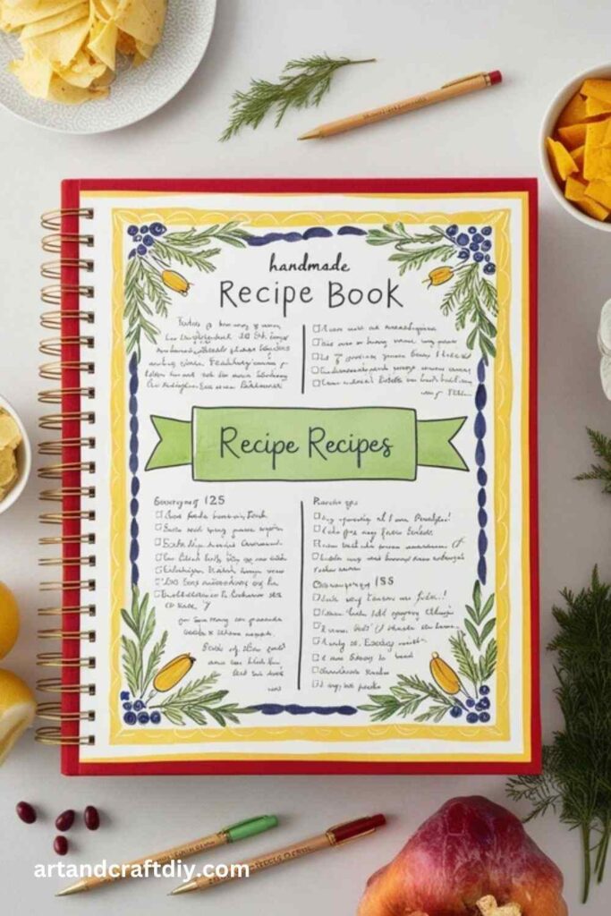 Handwritten Recipe Book Gift