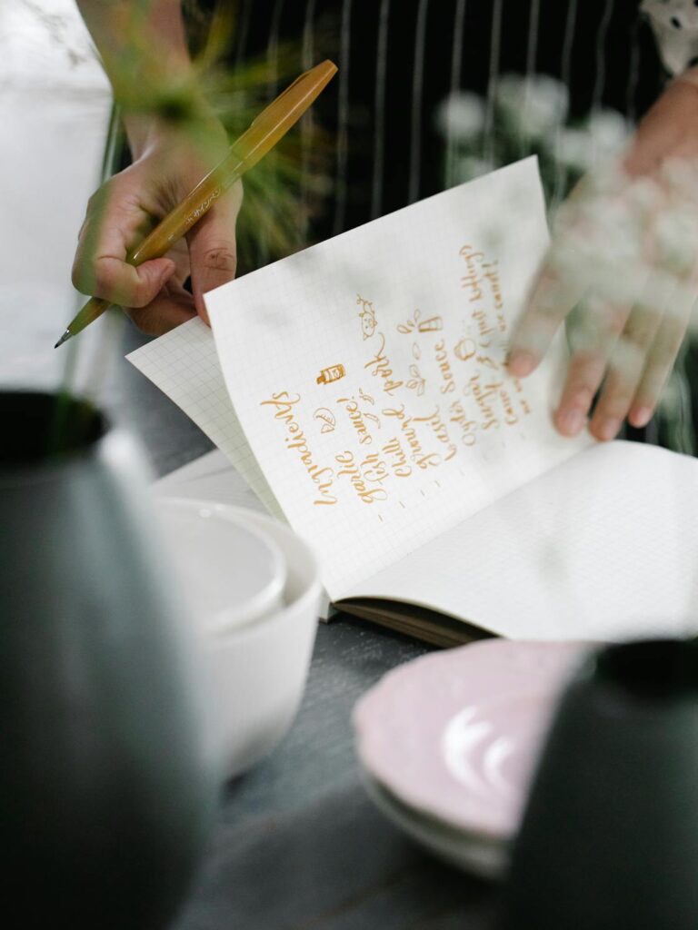 Handwritten Recipe Books