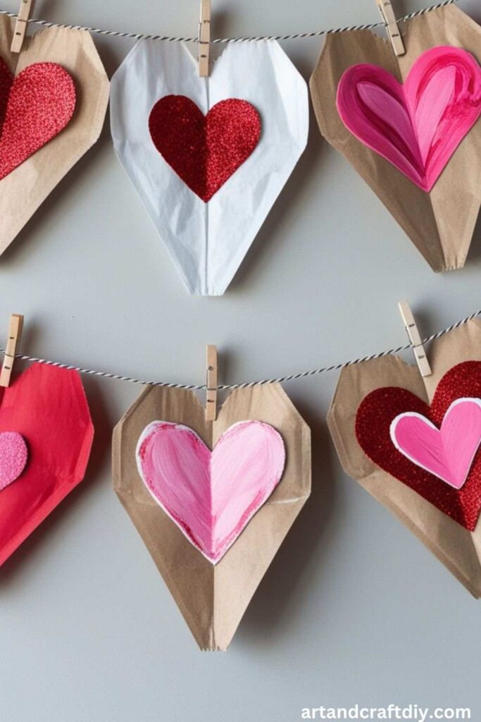 Hanging Heart Garland