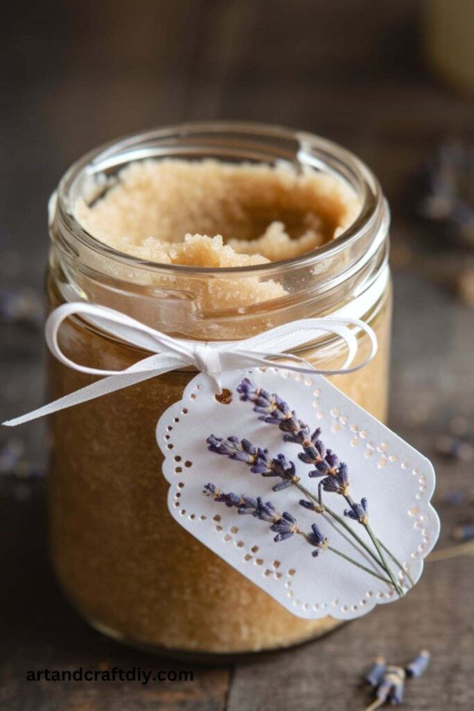 Homemade DIY Sugar Scrub 