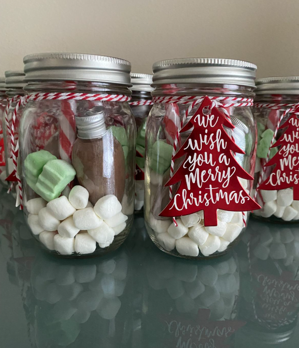 Hot Chocolate Mix in a Jar