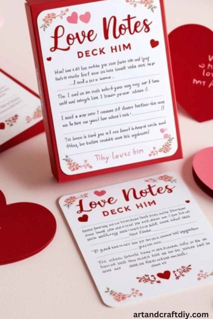 Love Notes Deck of Cards