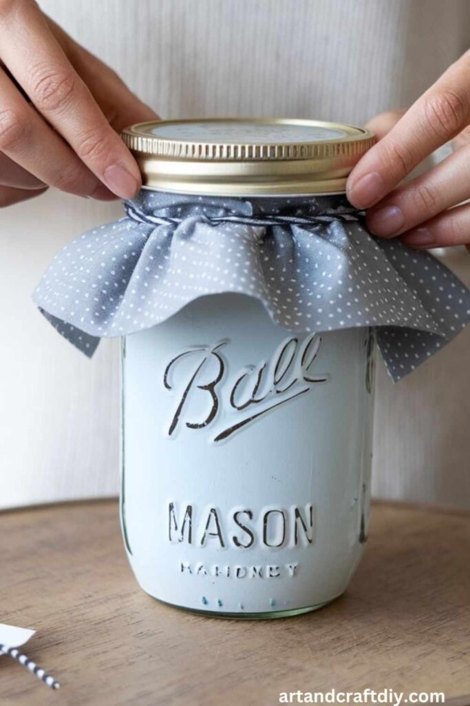 Mason Jar Gift Bag