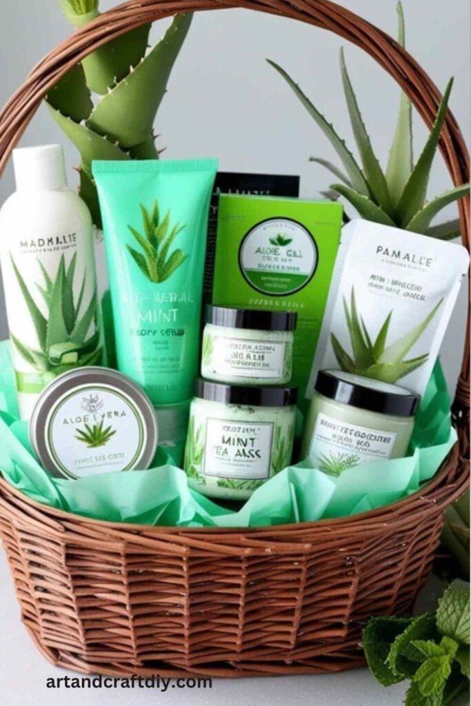 Mint and Aloe Invigoration Basket