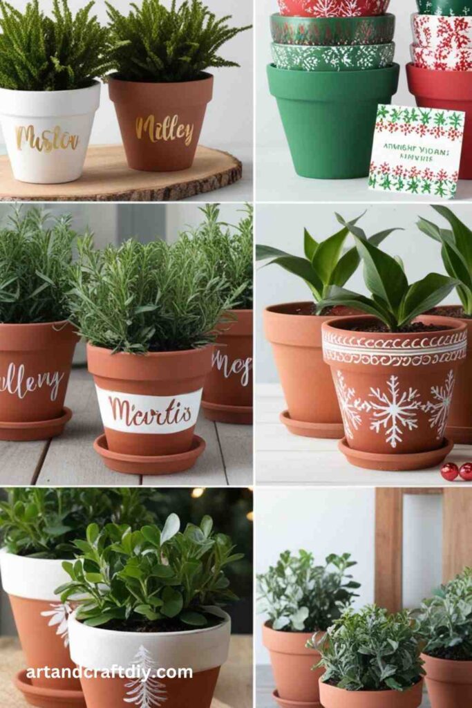 Painted Flower Pots Gifts