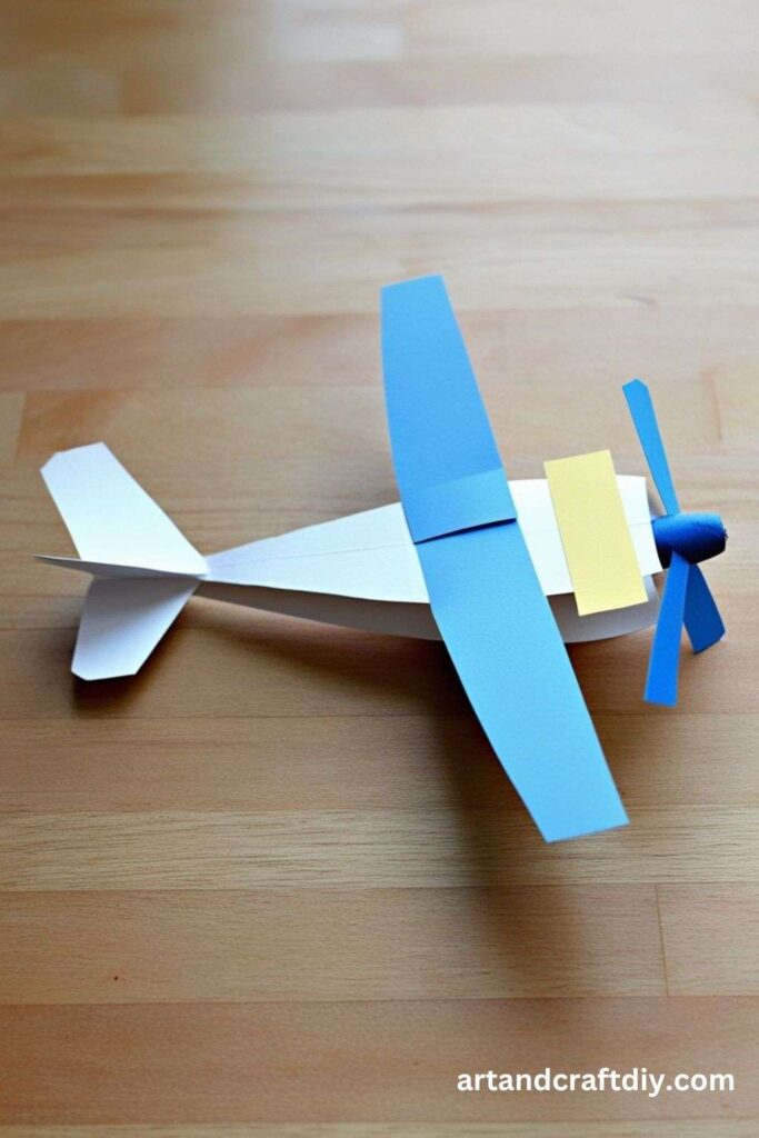 Paper Plate Airplane