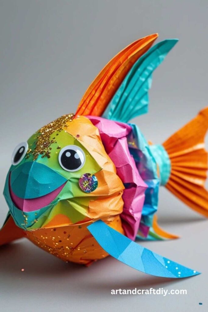 Paper Squish Fish