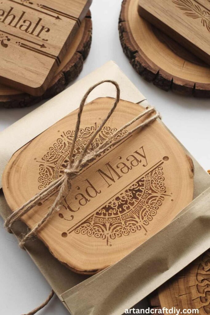 Personalized Wooden Coasters