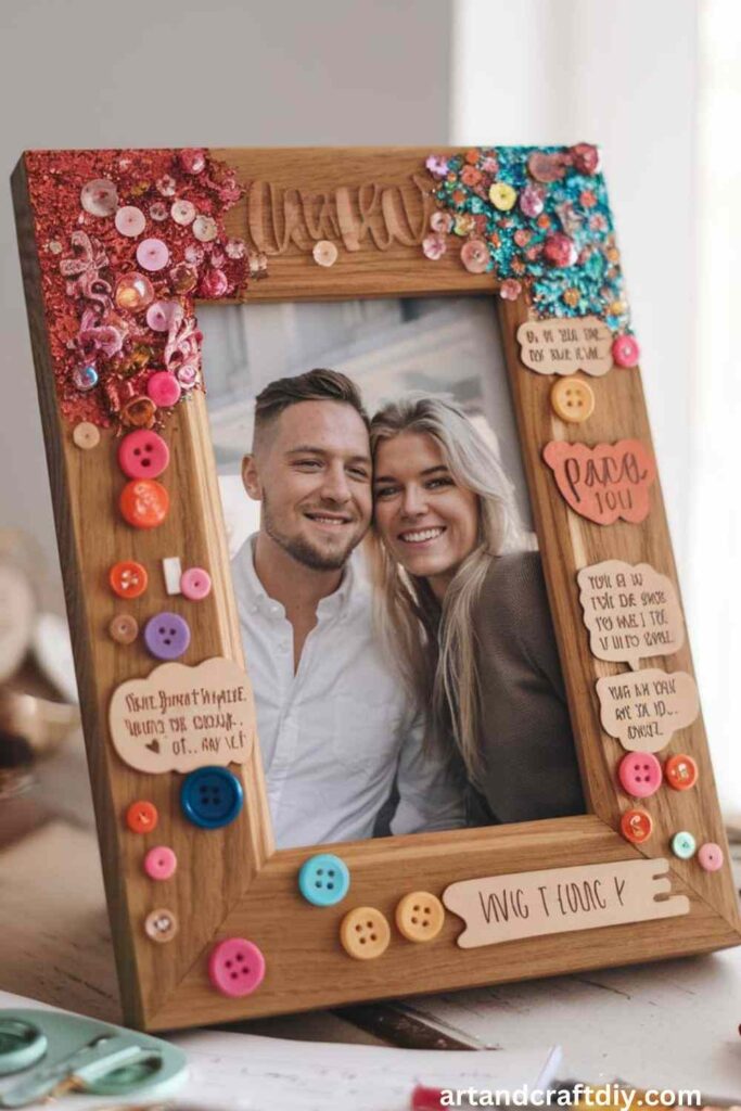 Personalized photo Frame DIY