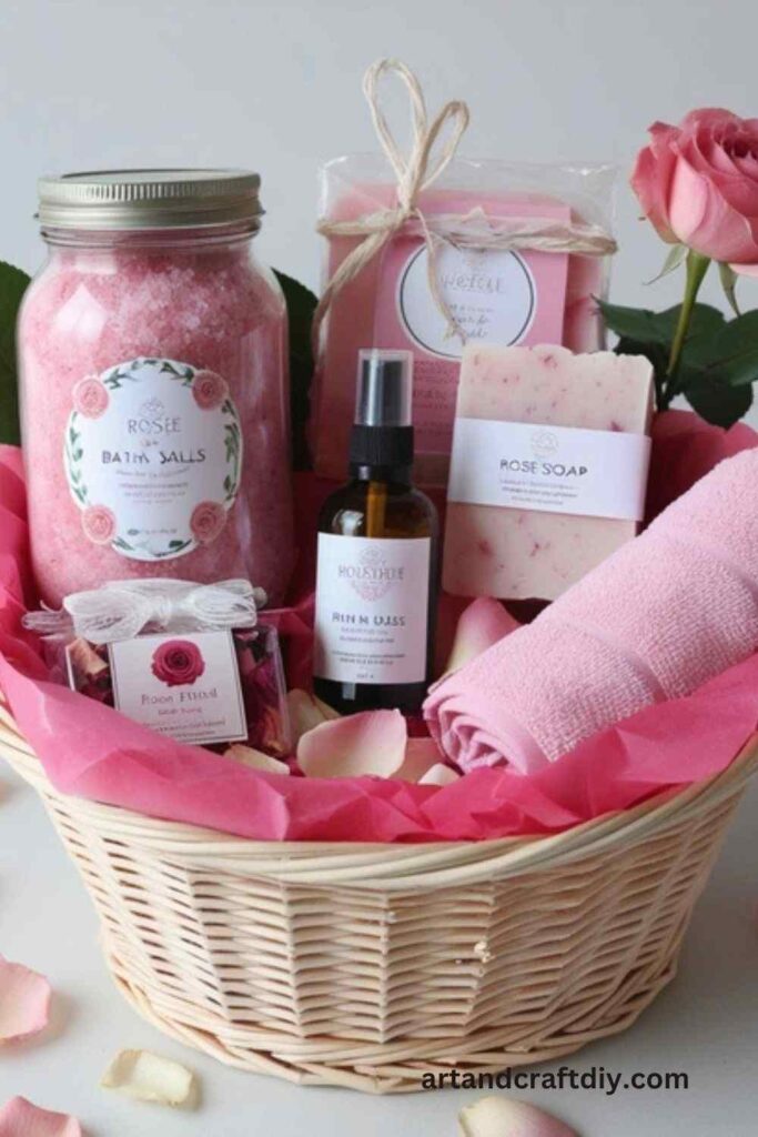 Rose Petal Pampering Basket