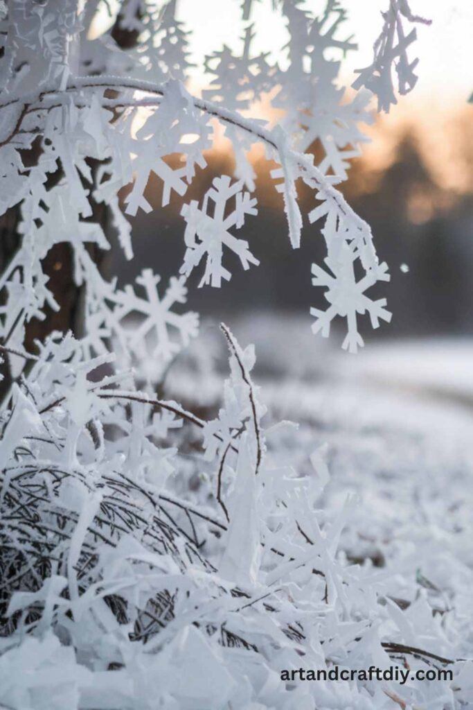 Shredded Paper Snow