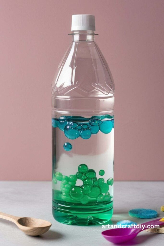 Simple Lava Lamp with a Plastic Bottle