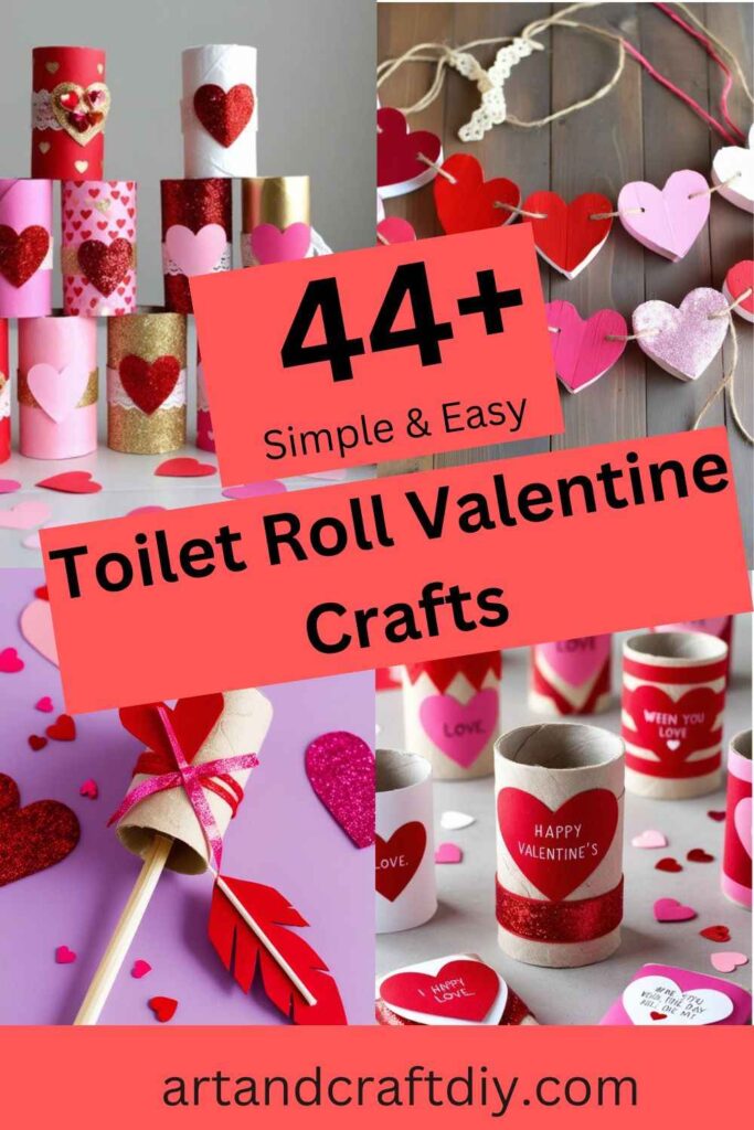 Toilet Roll Valentine Crafts