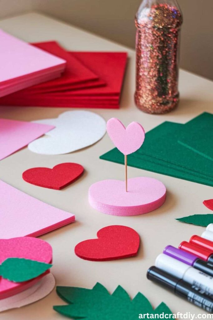 Valentine’s Day Cupcake Toppers