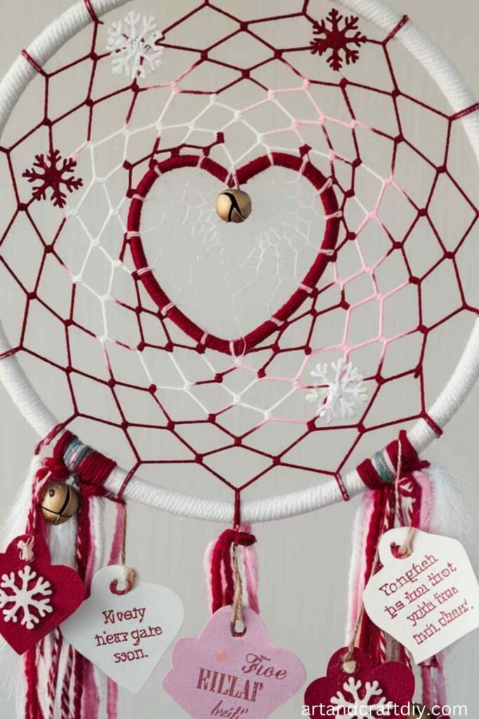 Winter-Themed Dream Catchers