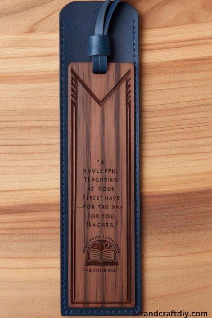 Wooden Bookmark