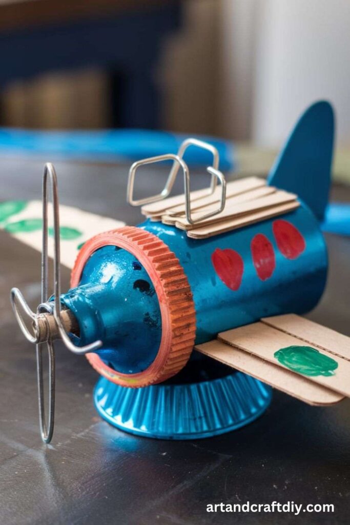 Bottle Cap Airplane