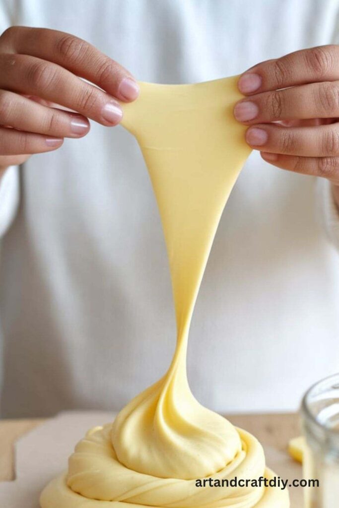 Butter Shaving Cream Slime