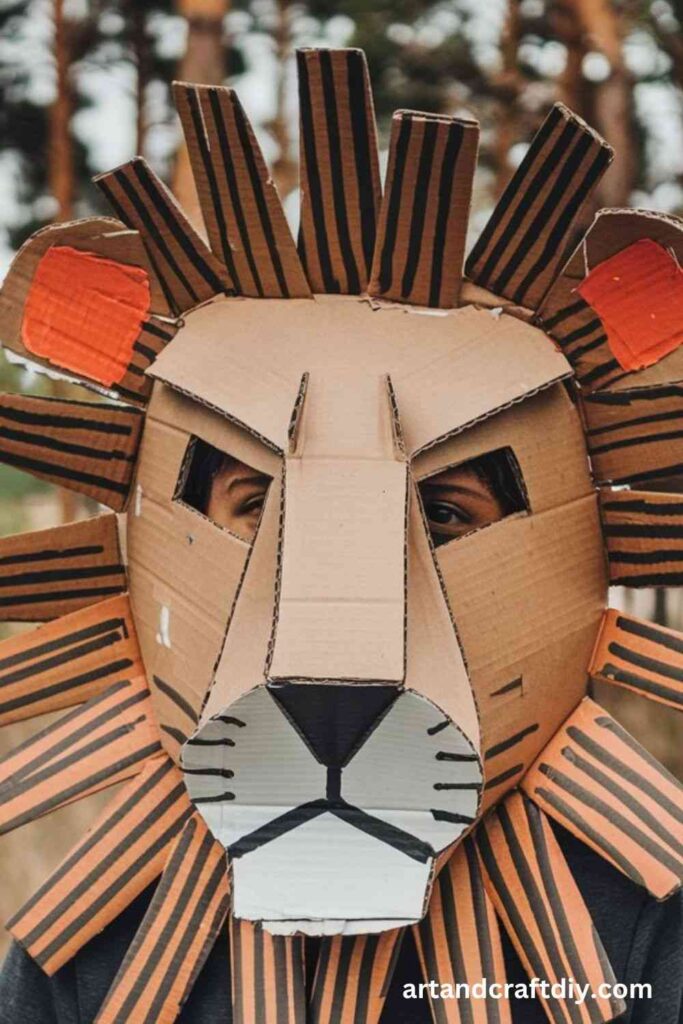Cardboard Animal Masks