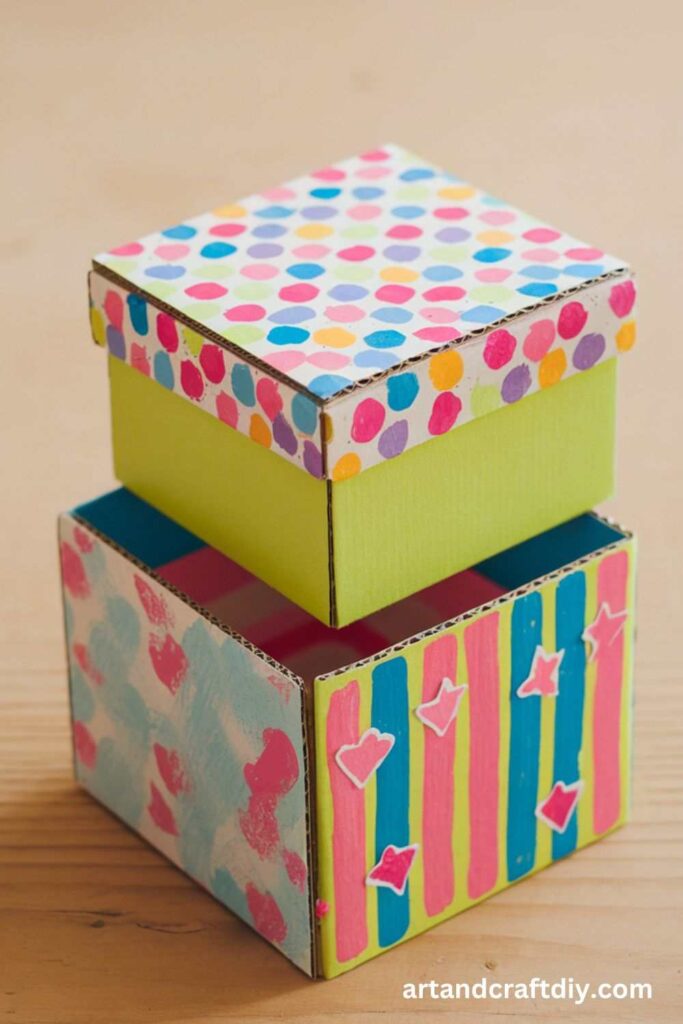 Cardboard Jewelry Box