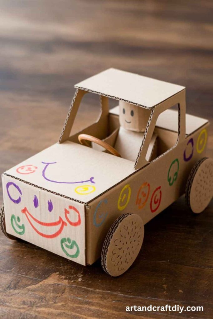 Cardboard Toy Car