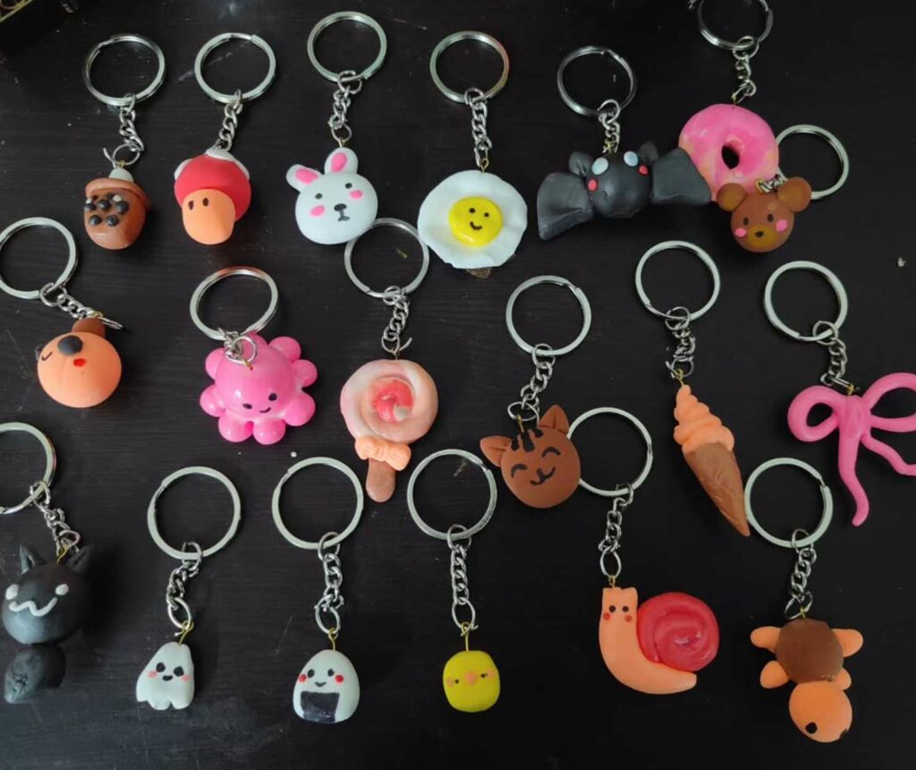 Clay Keychains