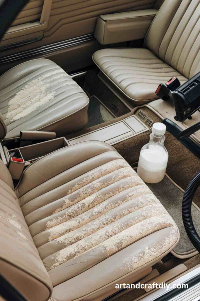 Deep Clean Carpets with Baking Soda and Vinegar