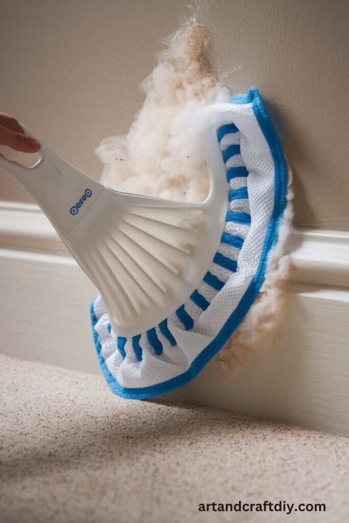 Dust with Dryer Sheets