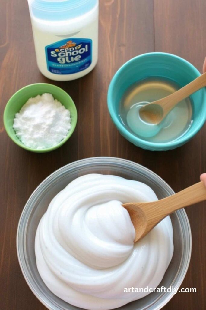 Fluffy Slime with Baking Soda