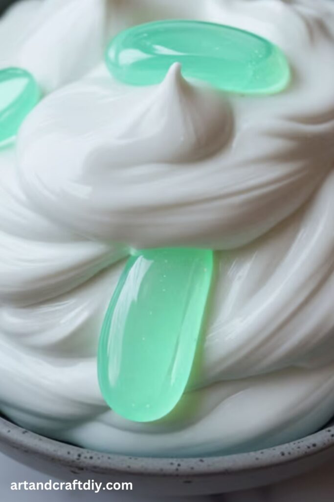 Glow-in-the-Dark Slime with Baking Soda