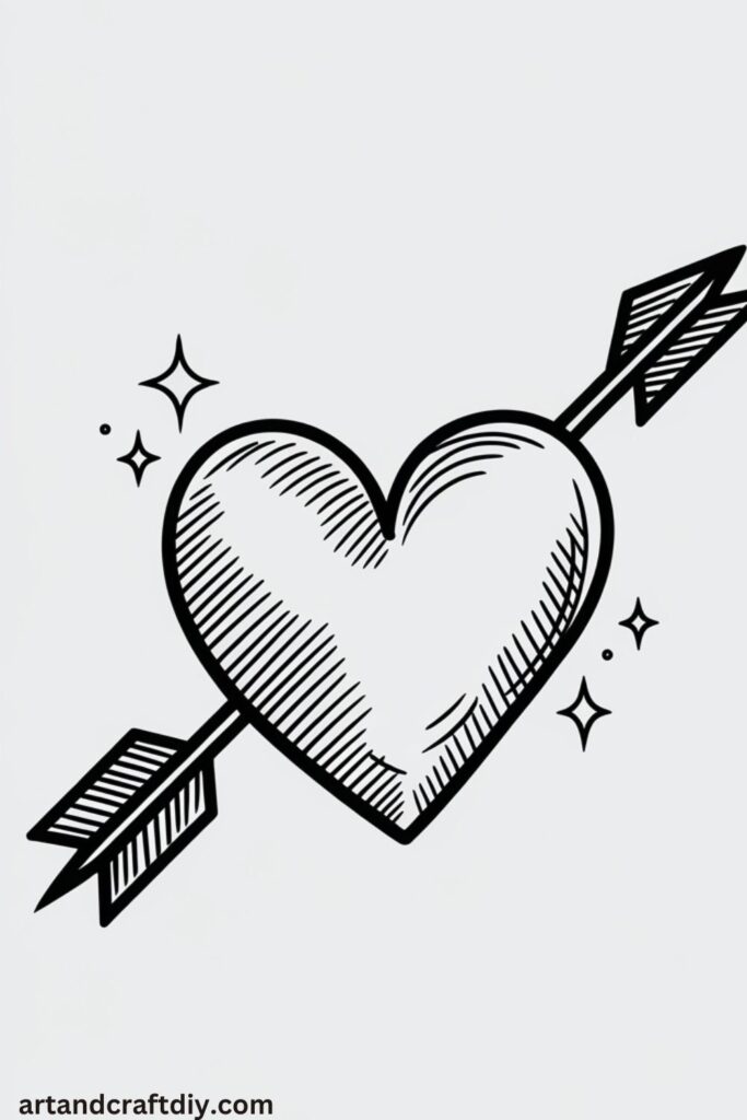 Heart with an Arrow
