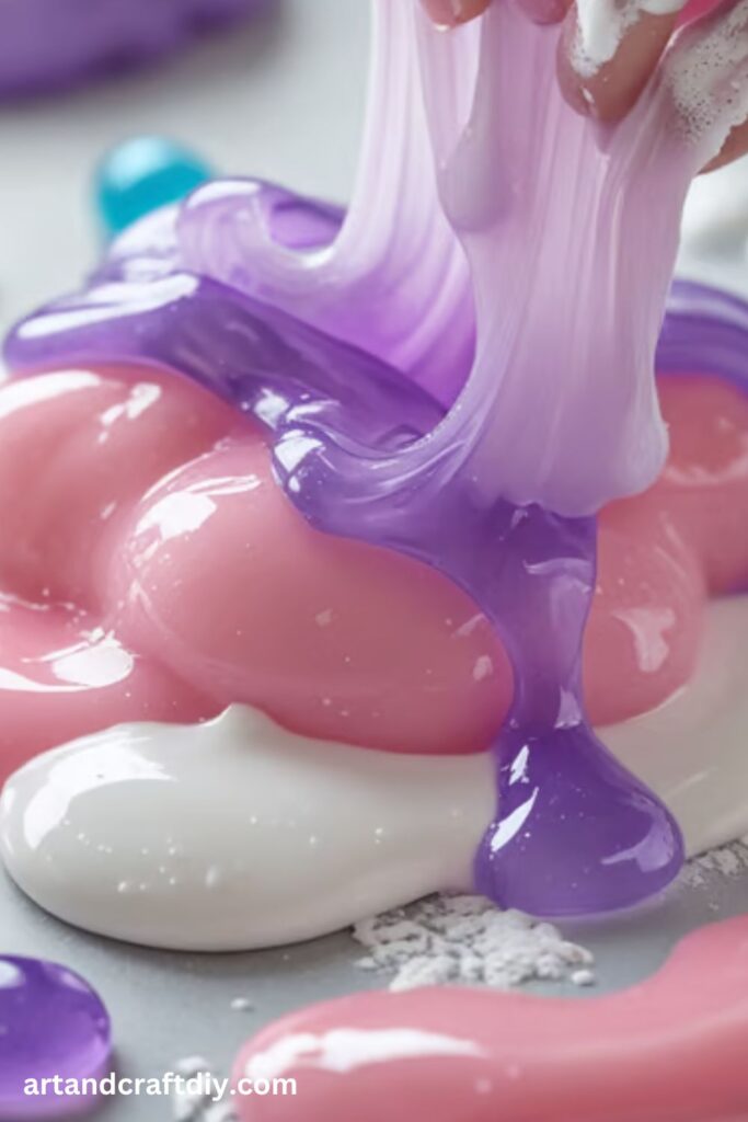 Jelly Slime with Shaving Cream