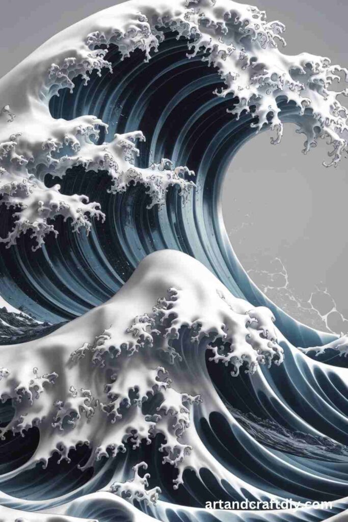 Ocean Wave Sculpture